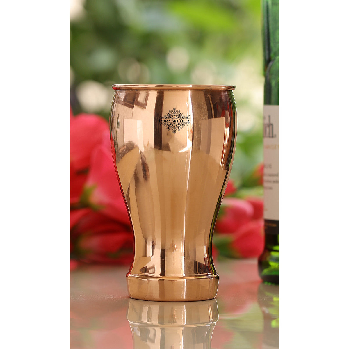 INDIAN ART VILLA Steel Wine Glass Goblet Cup Serving Drinking Wine Whisky –  IndianArtVilla