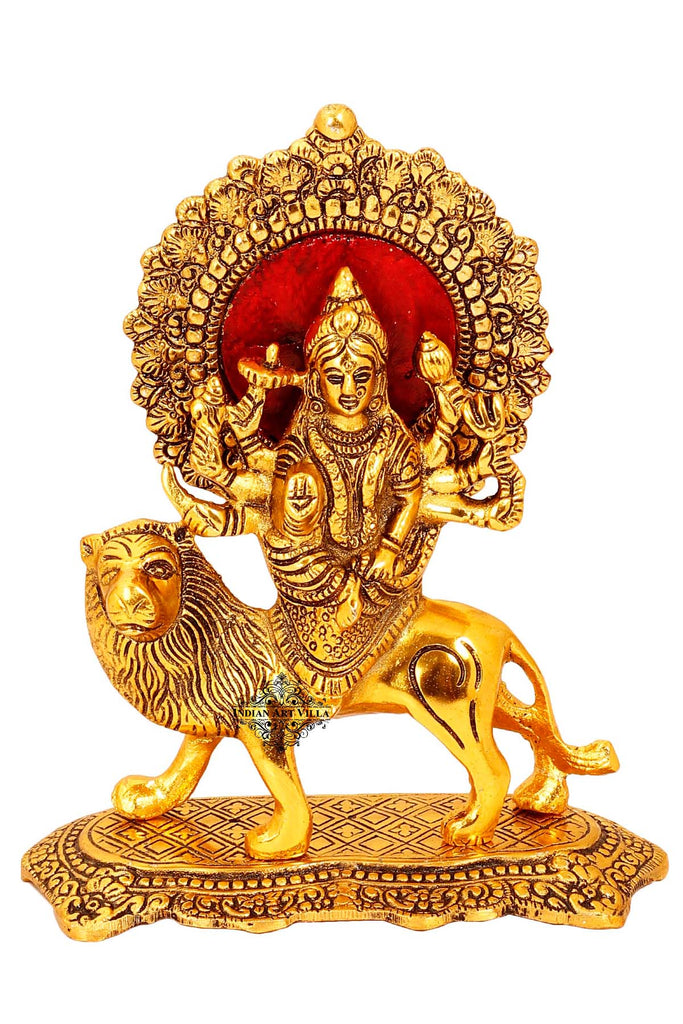 IndianArtVilla Handcrafted Godess Durga Devi Idol, Home Decore, Gift Item, Height:- 21.84 cm