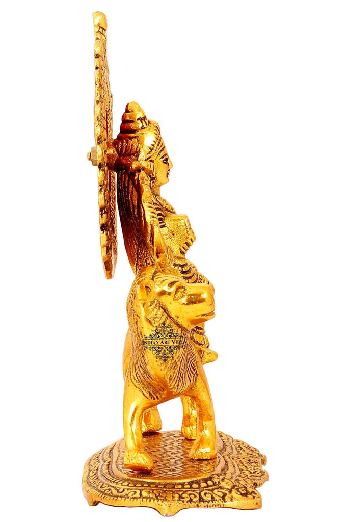 IndianArtVilla Handcrafted Godess Durga Devi Idol, Home Decore, Gift Item, Height:- 21.84 cm