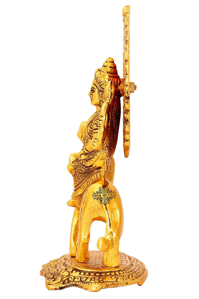 IndianArtVilla Handcrafted Godess Durga Devi Idol, Home Decore, Gift Item, Height:- 21.84 cm