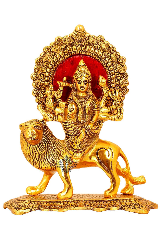 IndianArtVilla Handcrafted Godess Durga Devi Idol, Home Decore, Gift Item, Height:- 21.84 cm