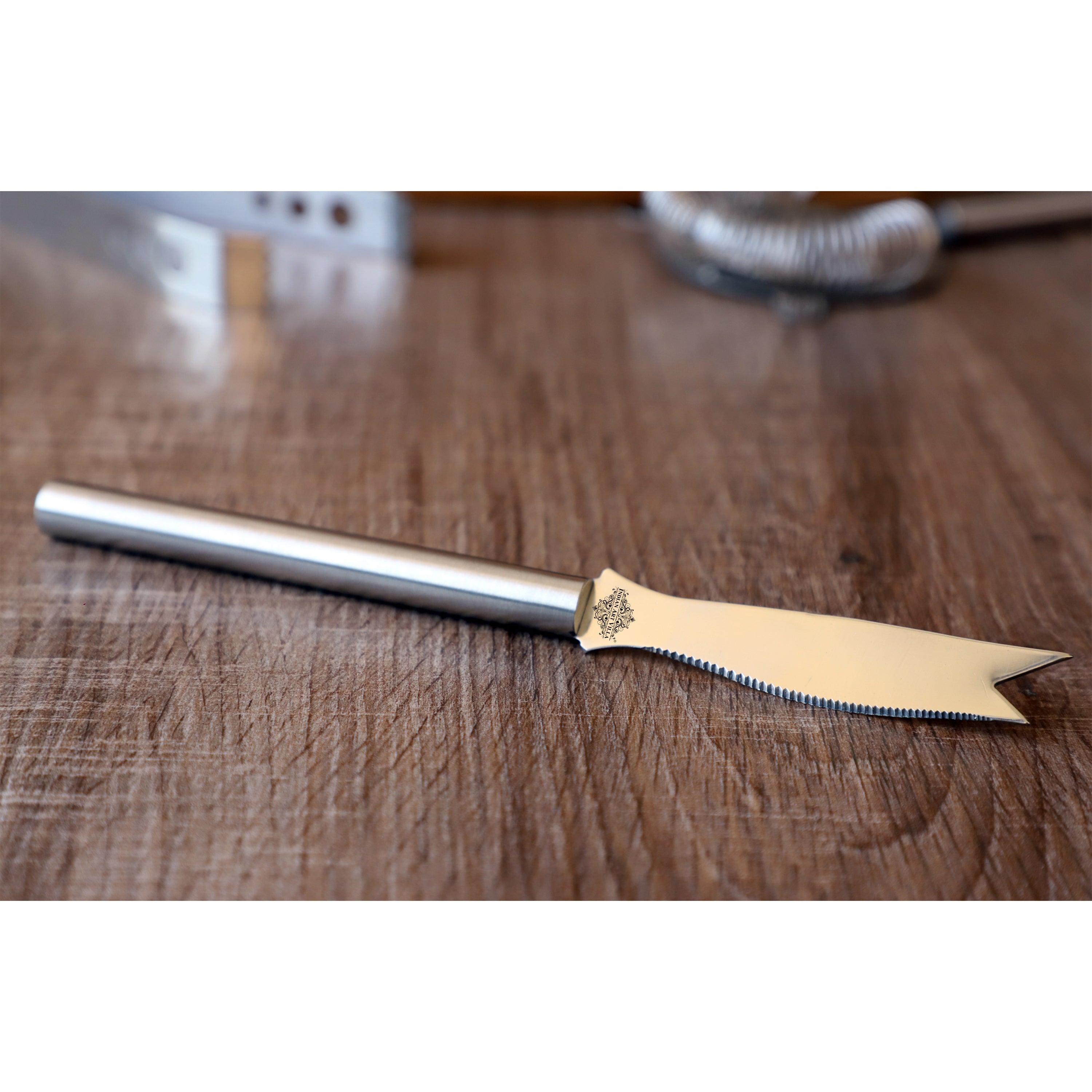 Buy Akanksha Arts Handmade Pure Brass Decorative Butter Knife Online at Low  Prices in India 